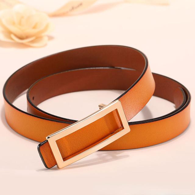 Bälten, äkta nötskinn, Enkelt mode för damer, professionella bälten för kvinnor, koreanska formell klänning, dekorativa kostymbyxor, bälten