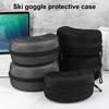 1PC Ski Snowboard Goggles Box Hard EVA Portable Protection Carrying Case Water Resistant Shockproof Shell Ski Accessories