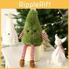 Delightful Plush Christmas Tree Figurine Cozy Home Decor And Festive Party Accent