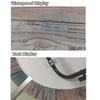 Waterproof Elastic Table Cover 60/90/100/120Cm Green Round Oil-Proof Tablecloth for Kitchen Dining Wedding Party Home Decoration