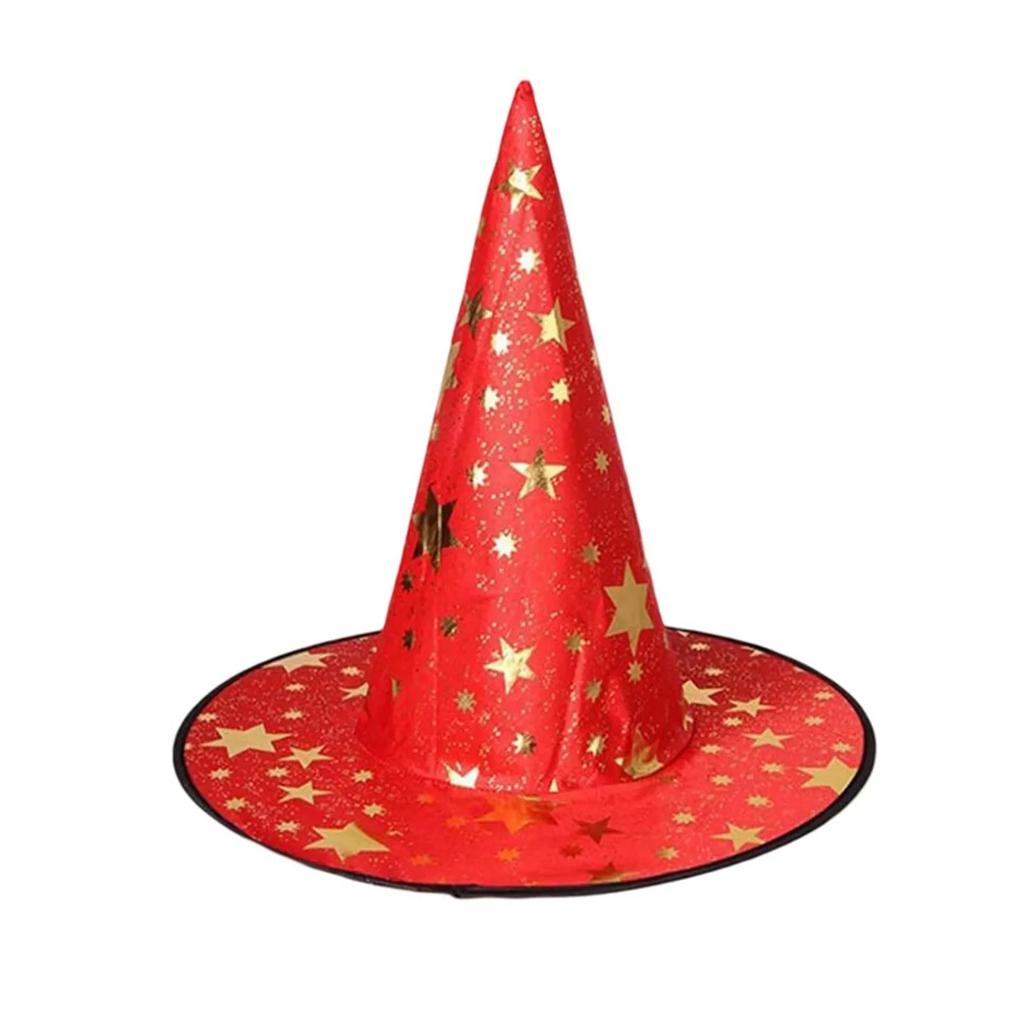 Halloween Witch Hat Wizard Hats for Adult and Kid Masquerade Party Carnival Costume Cosplay Props Dress Up Headdress