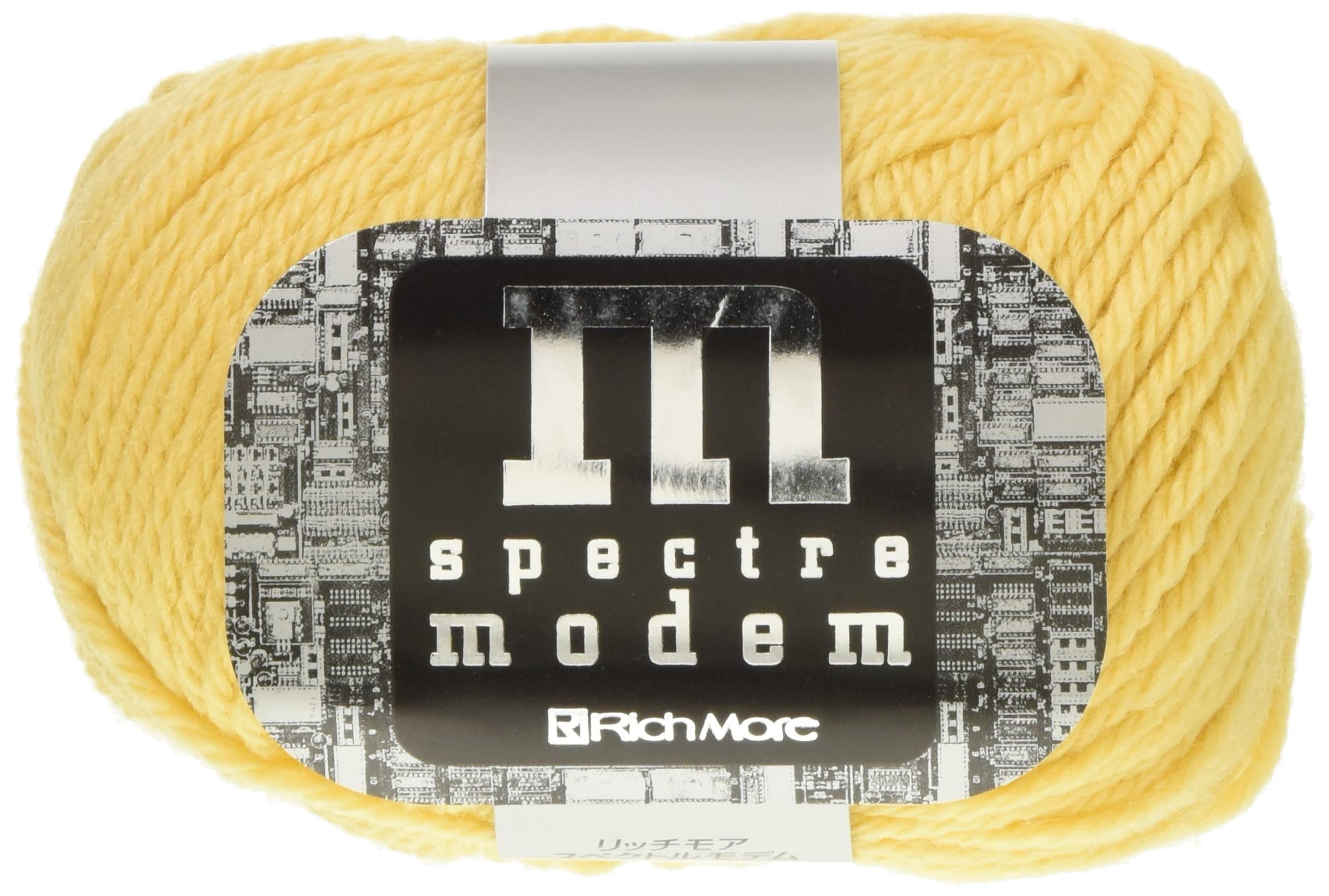 

Hamanaka Richmore Spectrum Modem Yarn Extra Thick Yellow 40g 80m Set of 10 Balls 2098 col.10 Approx.