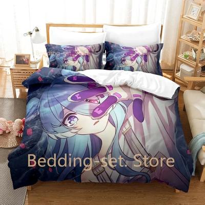 Elira Pendora Bedding Set Single Twin Full Queen King Size Bed Set Adult Kid Bedroom Duvetcover Sets Anime Bed Sheet Set
