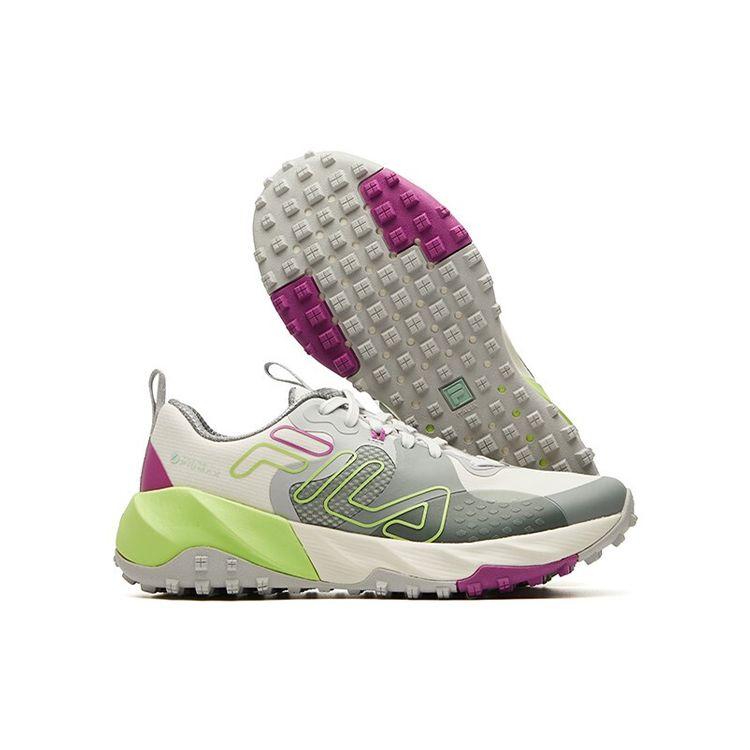 Fila Athletics Comfortable Thick Sole Low Top Casual Running Shoes Women Sneaker Gardenia-White A12W112206FWA