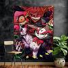 Hazbin HHotels tapestry Angel Dust Alastor Bohemian tapestry Bohemian wall decoration Mandala cheap hippie wall decoration
