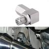 Exhaust Catalyst Rear Oxygen Sensor Spacer 90 Degree Mini Catalyst Lambda O2 Adapter CEL Fix, M18*1.5 Universal Free Shipping
