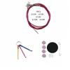 Stainless Interchangeable Crochet Needle Circular Knitting Needle Set Weaving Yarns Knitting Tool Weave Accessories Kits