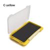 Transparent Jewelry Storage Box Portable Sponge Pad Dust-Proof Storage Box Earring Ring Jewelry Organizer