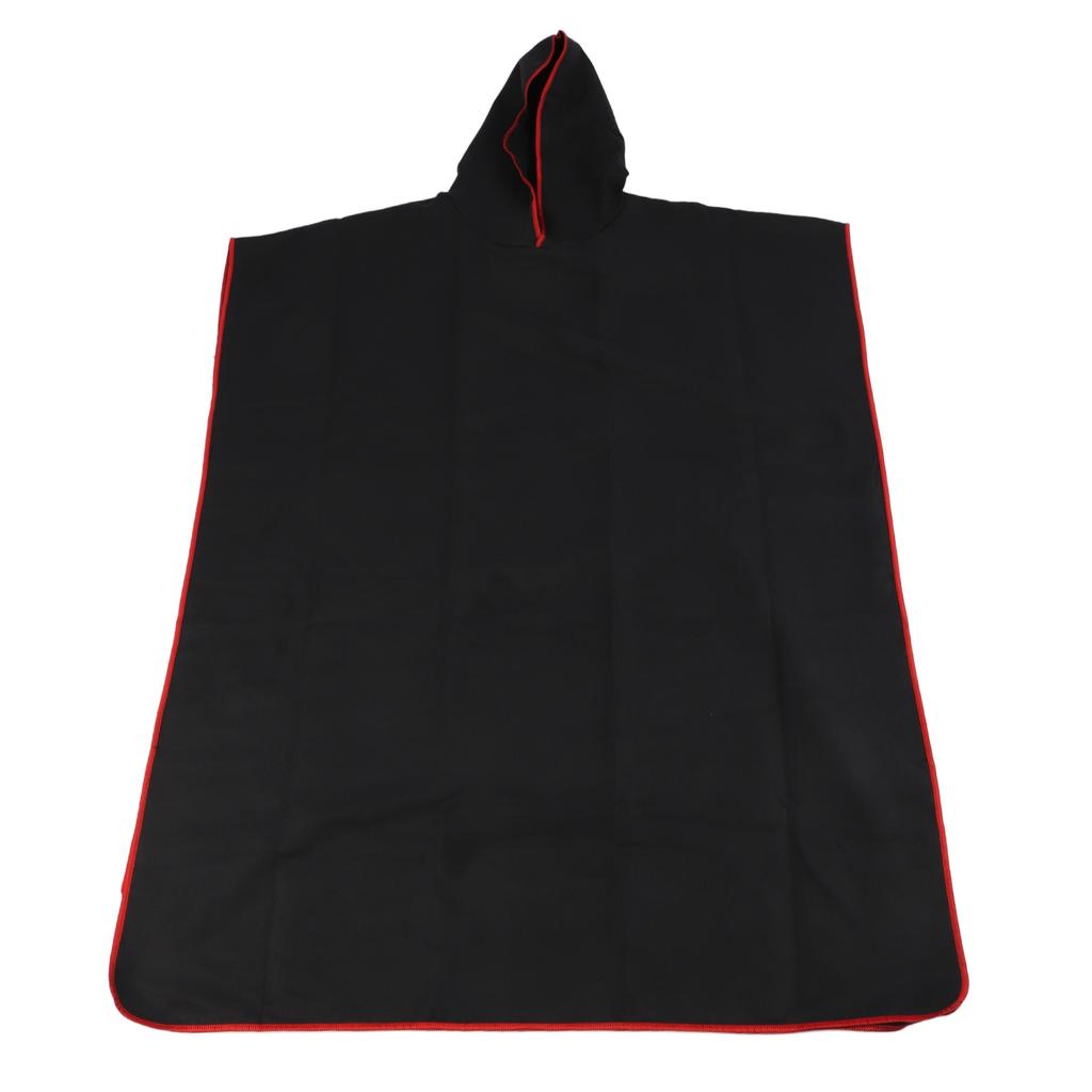 Surf Poncho Changing Towel with Hood Microfiber Beach Blanket Bath Towel Swim Towel Wetsuit Beach Poncho for Adults