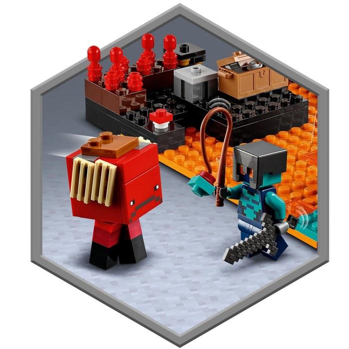 LEGO Minecraft Nether Fortress 21185, Multicolor