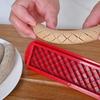 Hot Dog Slicer for Grilling Stainless Steel Waffle Cutter Quick Hot Dog