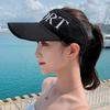 Sports Hat Female Cycling Sports Duck Tongue Baseball Cap Male Sun Hat Sunshade Empty Top Hat Sun Protection Letter Embroidery