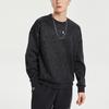 Li Ning Wade Series Loose Knit Sports Pullover Sweatshirt Men Sweatshirt Black AWDR069-1