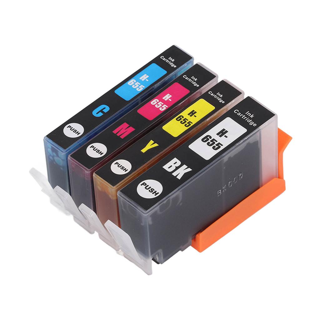 Cartucho de Tinta para Impressora Impressão Clara Fluente BK C M Y Cartucho de Tinta de 4 Cores para Deskjet Ink Advantage 3525