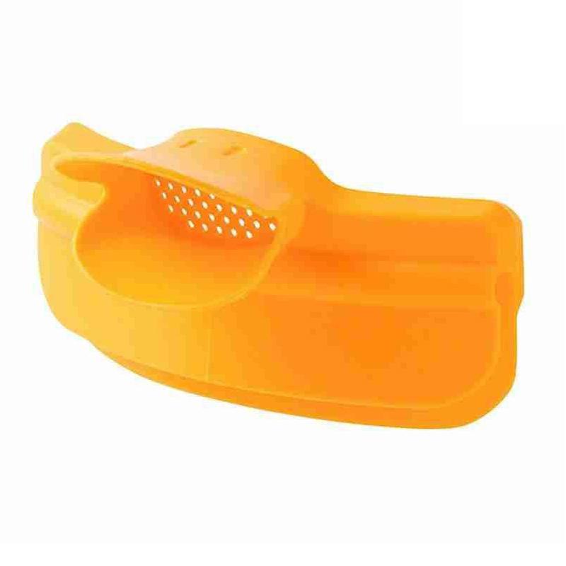 Duckbill Shaped Silicone Pouring Funnel Kitchen Soup Anti-spill with Pot Side Drainage Guide Nozzle for Easy Cooking