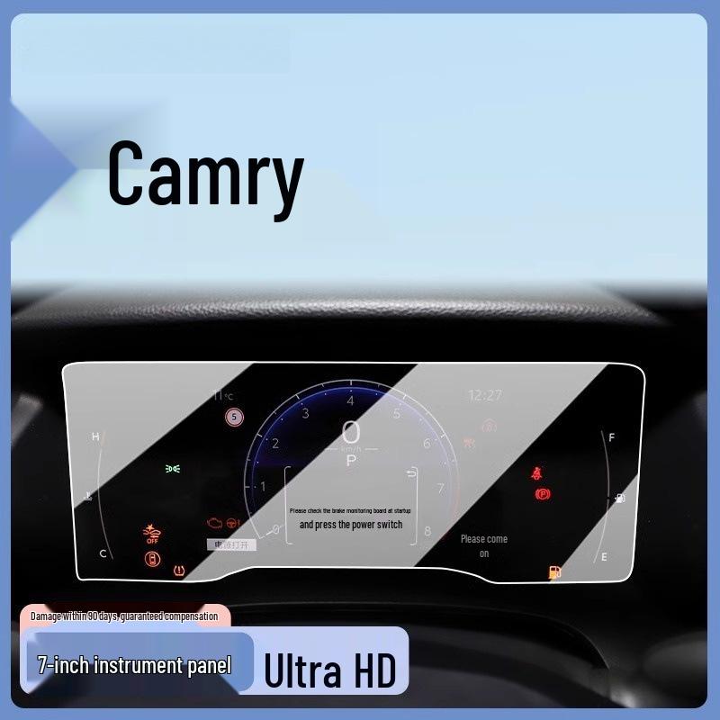 Displayschutz für 25 Toyota Camry Modelle der 9. Generation - Gehärtetes Glas Innendekoration