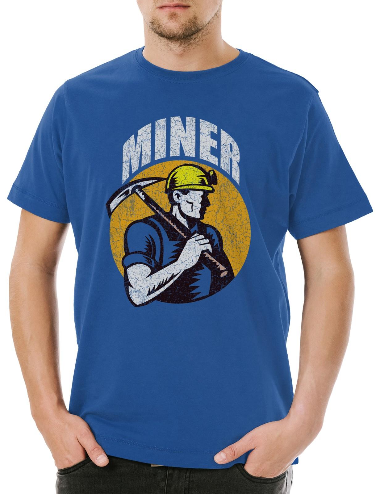 Miner I Mens T Shirt Mens Womens Tees Top Miner Miner Buddy Mine Miner Mining 4XL
