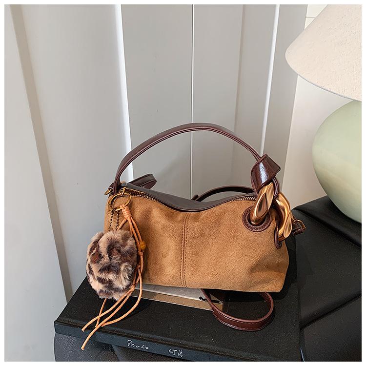 

Vintage Maillard brown bag women s 2025 new autumn versatile messenger bag fashion design handbag shoulder bag