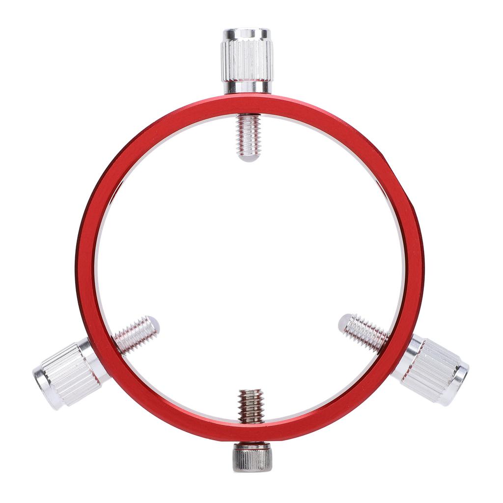 Telescope Guiding Scope Ring 70mm Diameter M6 14in Screw Hole Finder Scope Ring for 50‑70mm