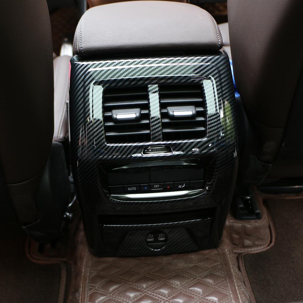 For BMW X3 G01 X4 G02 2018 - 2025 Rear Air Conditioning Outlet Panel Cover AC Vent Trim Sticker Decoration Interior Accessories