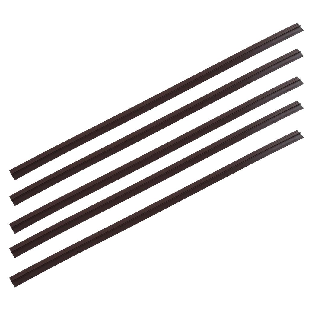 5Pcs Door Soundproofing Tape Waterproof Soundproof 5 Meters Practical Under Door Sealing Strip for Home Hotels