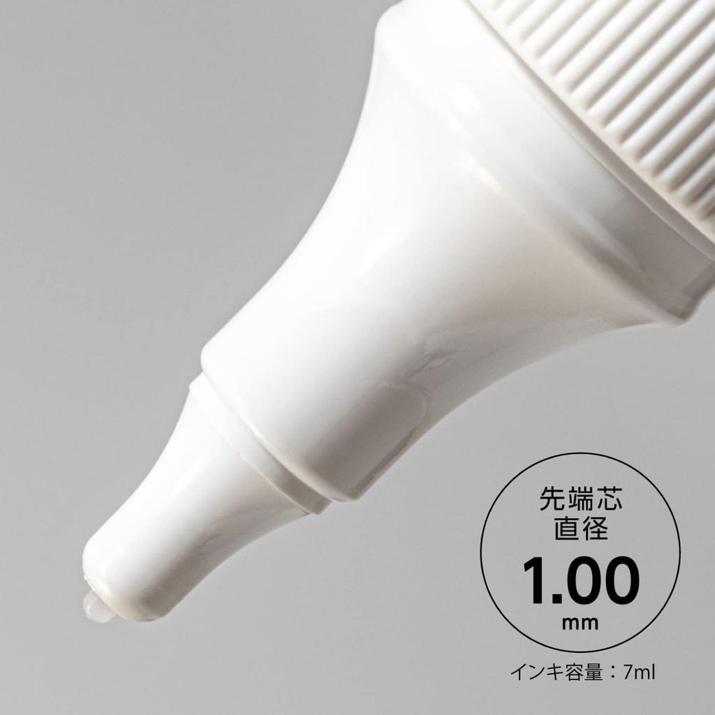 PENTEL Correction Correction White Pen, Fluid, XEZL21-W,