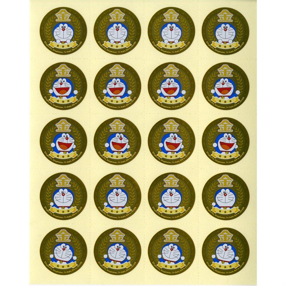 Showa Note Step Up Seal Doraemon Gold KU-23