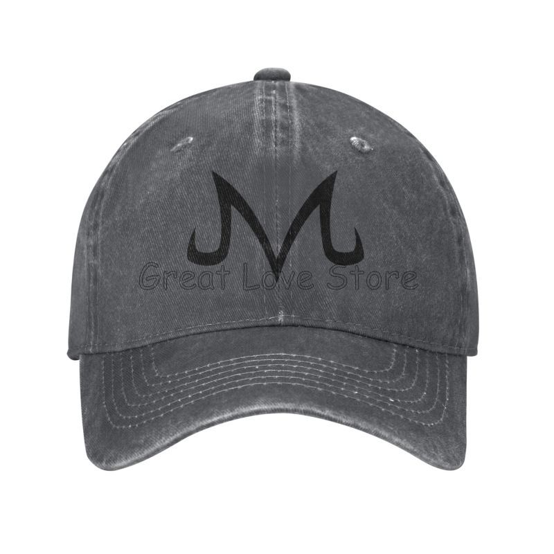 Majin Buu Anime Cotton Denim Baseball Cap Vintage Trucker Hat Sport Adjustable Hat Washed Sun Visors Snapback Cap