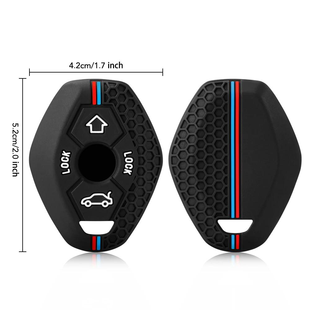 Autoschlüsseletui, Schutzschale, Schlüsselanhängerhalter für BMW 3 5 7 Serie E38 E39 E46 E83 M5 325i X3 X5 Z3 Z4 Zubehör