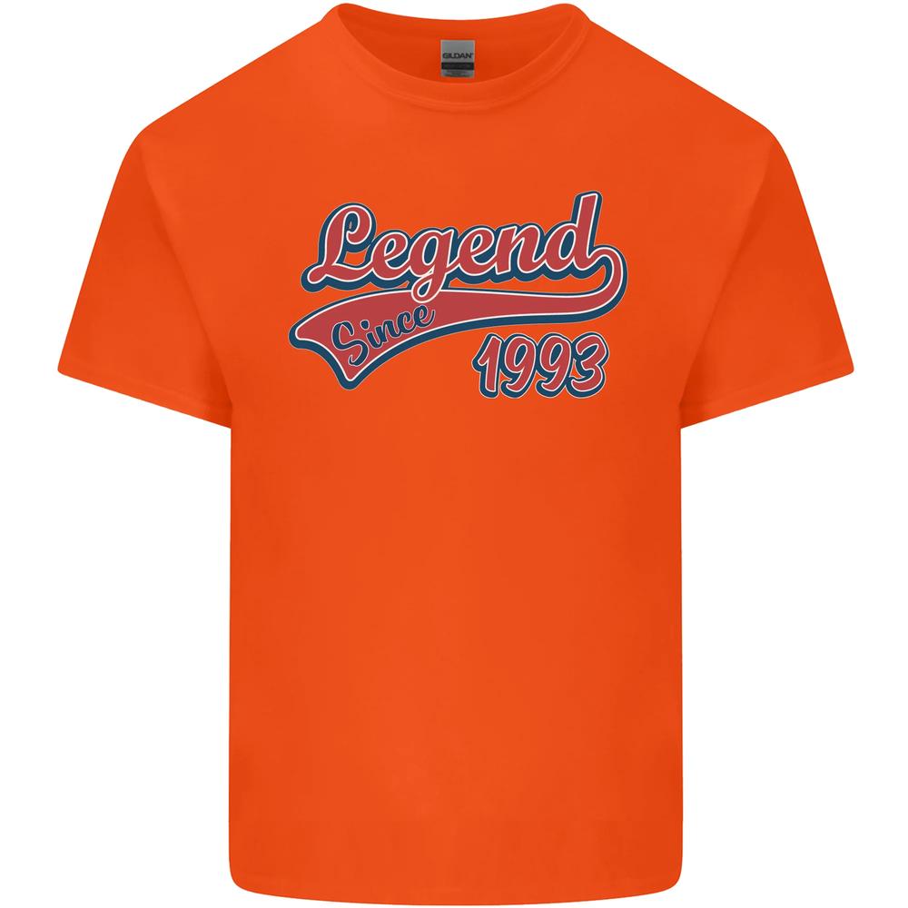 Legend Since 33rd Birthday 1993 Unisexs Cotton TShirt Tee Top