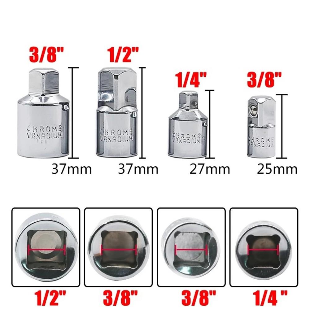 Buy 1 4 3 8 1 2 Socket Adapter Chromium Vanadium Steel At Affordable Prices Free Shipping Real Reviews With Photos Joom