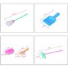 9pcs Collection Miniature Mop Dust Cleaner Doll Housework Cleaning Supplies Tools Collection Dollhouse Furniture Decoration Doll Accessories