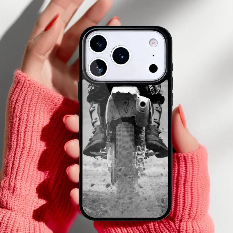 

Moto Motorcycle Phone Case for iPhone 17 Air 16e 15 14 13 Pro Max Back Cover for 12 11 Pro Coque iPhone 11 Pro