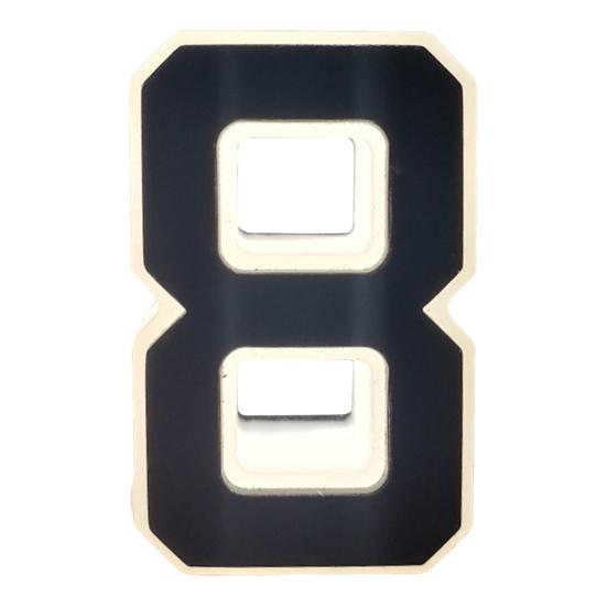 LED House Number Sign Smart Solar Illuminated Address Plaque Mailbox Light Easy Installation Outdoor Waterproof Lighting