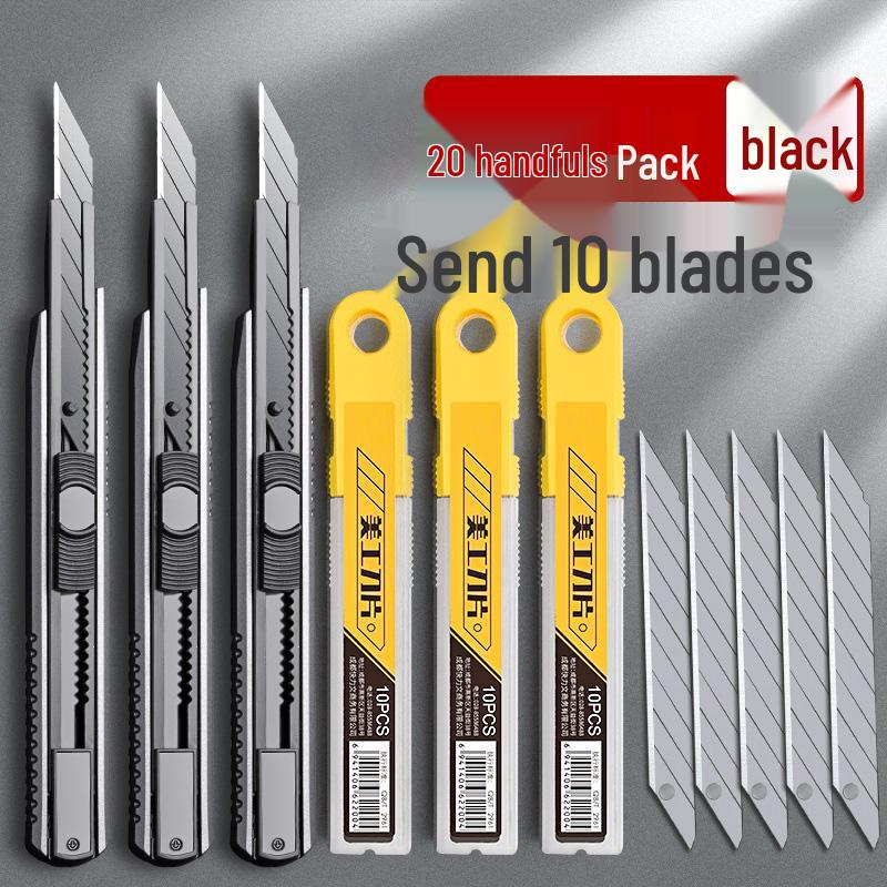 30-Grad Tragbares Titanlegierungs Allzweckmesser & Papierschneider