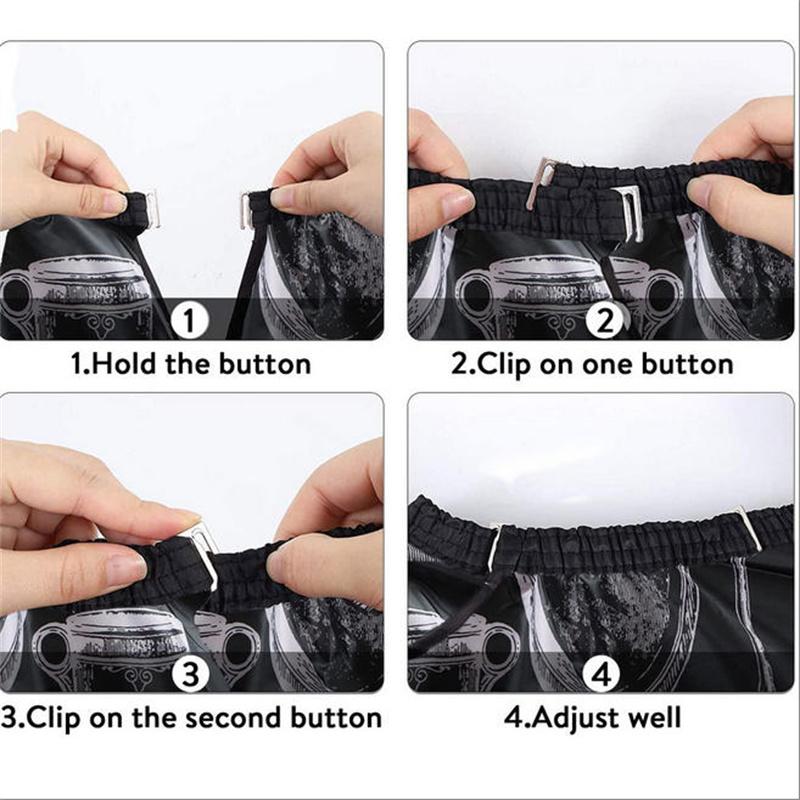 Best Selling 1PC Pattern Cutting Hair Waterproof Cloth Salon Barber Cape Hairdressing Hairdresser Apron Haircut Capes