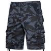 Mens Cargo Shorts 3/4 Length Shorts Men Camo Knee Length Pants With Pockets Work Trousers Men Casual Capri Pants