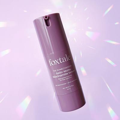 Foxtale 5% Siero Viso Niacinamide con Estratto di Foglie di Olivo | Opacizza i Pori all'Istante, Leggero, 30ml