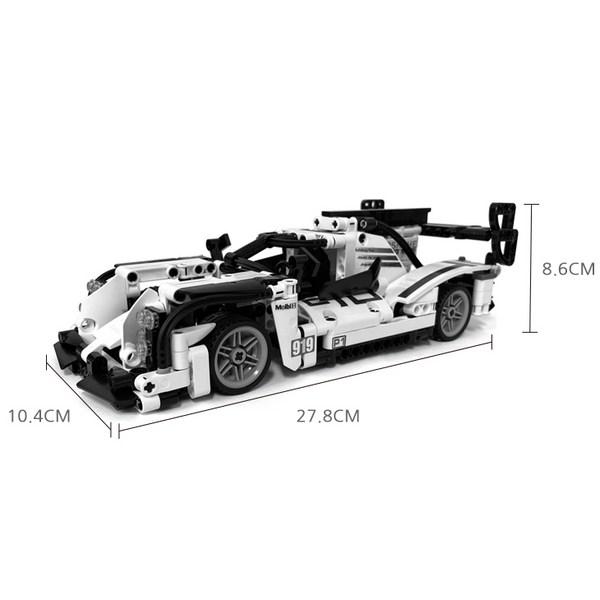 Smart Block Formula Car T5322, White