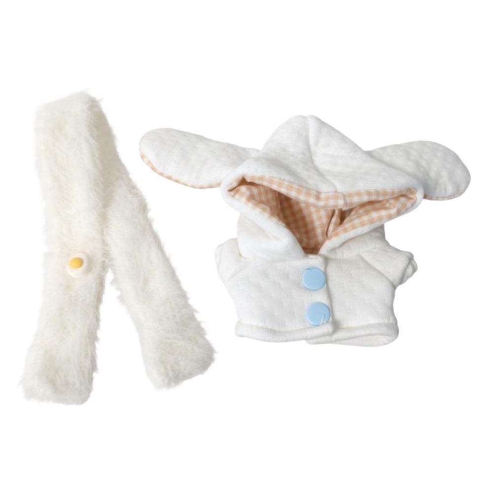 Scarf 10cm Cotton Doll Clothes Long Ear Doll Dress Up Set Doll Clothes Outfit Doll Accessories