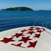 Warm Red Star Pattern Quick Drying Bath Towel Microfiber Beach Towel Light Weight Swimming Camping Yoga Beach Out