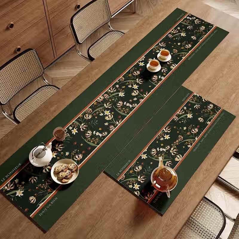 Yuduo HC Waterproof Table Runner & Mat Set