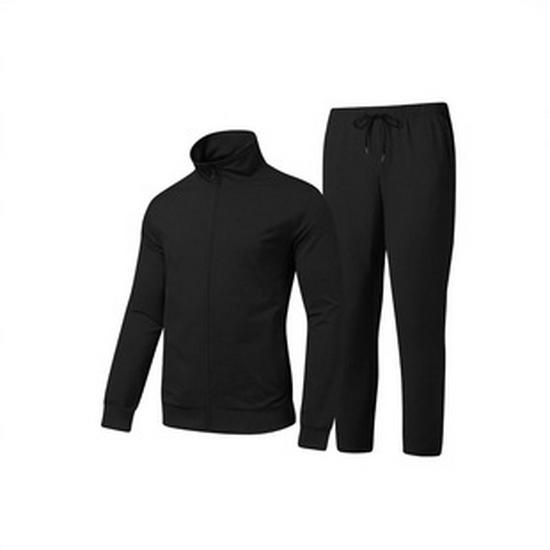 Men's Trendy Spring & Autumn Outdoor Sports Suit – Casual Long-Sleeve Top & Loose Pants