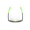 RUDYPROJECT Sluneční brýle s polovičním rámem SPINAIR 58 Crystal Graphite 3FX HDR Multi Laser Zelený rám skel/Polar SP586195-0000