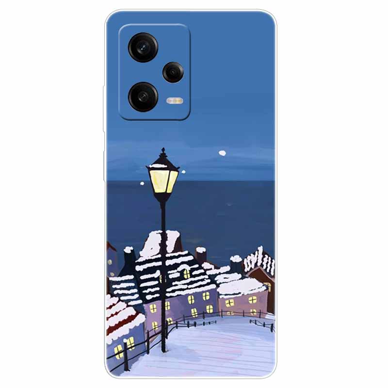

Чехол для Xiaomi Poco X5 5G / PocoX5 Pro, Мягкий ТПУ, Пейзаж, Милый Силиконовый Чехол для Xiaomi Poco X5 Pro 6.67 X 5 X5Pro Poco X5 Pro