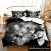 Singer M. Pokora Bedding Set 3D Printed Suitable for Bedroom Duvet Cover Set With Pillowcases Kids Home Textile