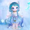 ICY Fortune Days 13cm BJD Doll Anime Style Doll Perfect for DIY and Doll - Set, Gifts, Decoration, Exercises, Collections, Girl's 8+ (Aquarius)