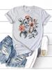 Print T-shirts Clothing Women 90s Sweet Lovely Cactus Trend T Clothes Short Sleeve Ladies Casual Fashion Female Graphic Tee