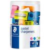 Staedtler Pencil Sharpeners, 24-Piece Set, Pastel Sharpeners [Parallel Import]