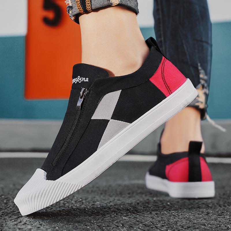 

Новые Роскошные Мужские Кроссовки Дышащие Спортивные Беговые Кроссовки Модная и Универсальная Повседневная Холщовая Обувь Zapatos para hombres 44 чёрный